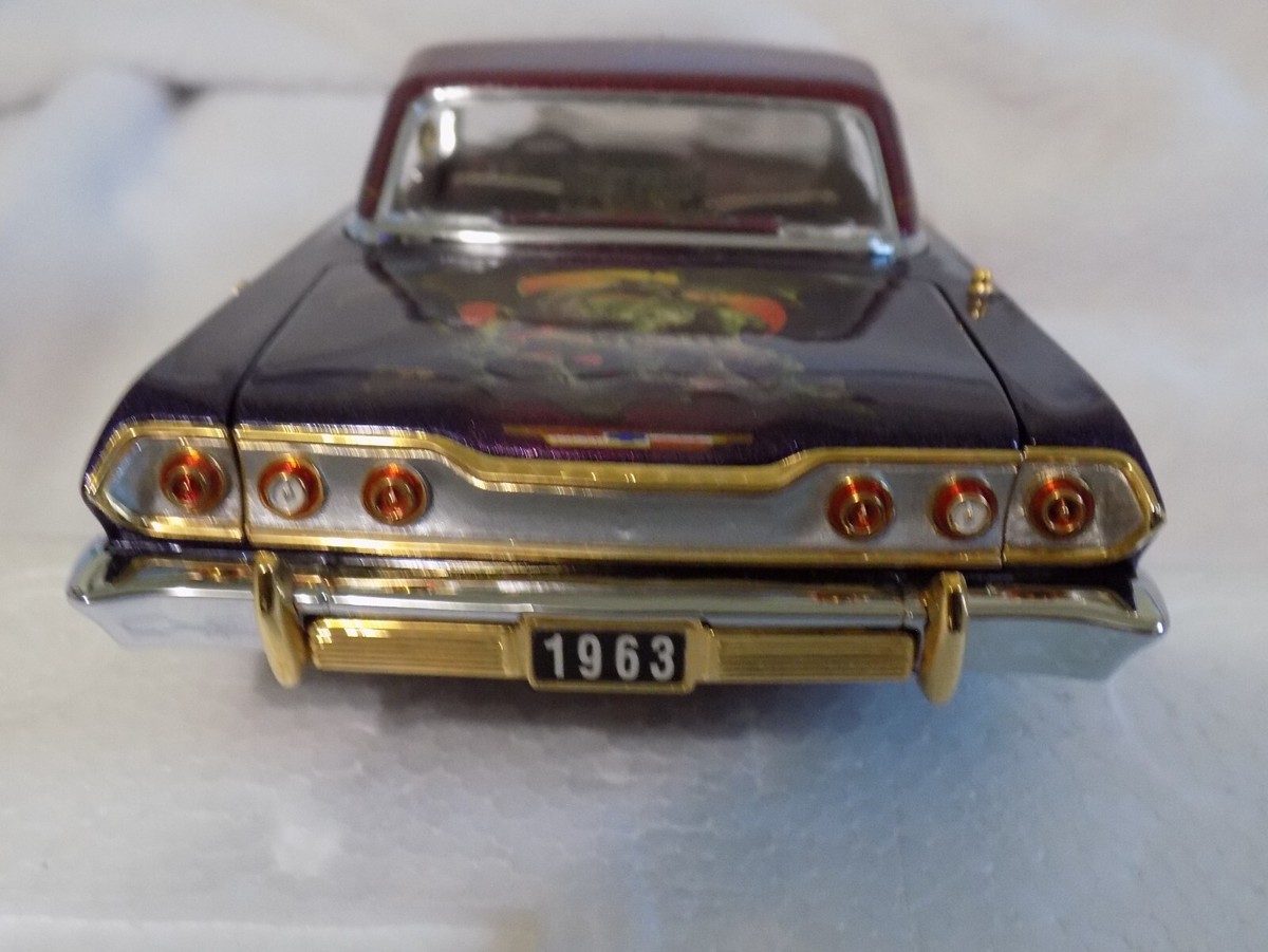 Franklin Mint 1:24 1963 Purple Dragon Chevrolet Impala