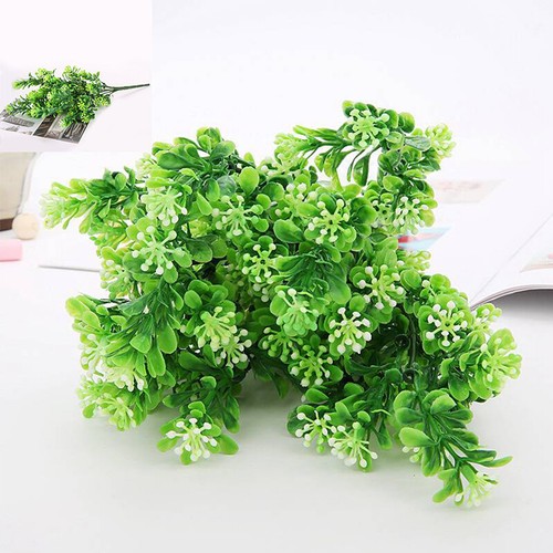 7 Forks Wedding Simulation Home Milano Grass Plastic Artificial Plant Eucalyptus - Picture 1 of 8