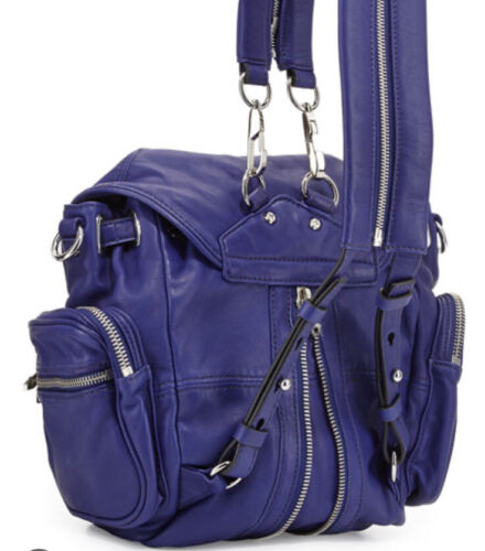 ALEXANDER WANG Marti 3 way Purple Backpack Buttery Leather. Excellent Condition - Picture 4 of 16