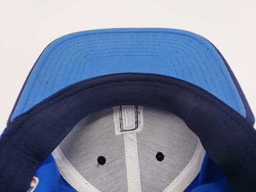 Dallas Mavericks D NBA Azul Marino Oficial Adidas Sombrero Gorra Ala Plana FITMAX 70 - Imagen 7 de 7
