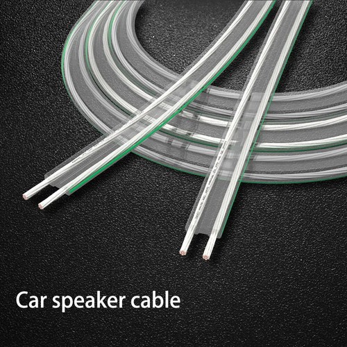 OFC Silver Plated 2in1 Bulk Speaker Cable HiFi Audio Home Studio Hook Up Wire - Picture 6 of 14