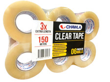 *SAVING* Tape Rolls Extra Long Clear Strong parcels Packing Tapes 48mm x 150m 