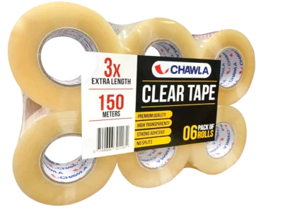 *SAVING* Tape Rolls Extra Long Clear Strong parcels Packing Tapes 48mm x 150m