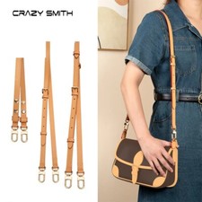 Vachetta Crossbody Leather Strap Replacement For LV Diane Adjustable Purse Strap