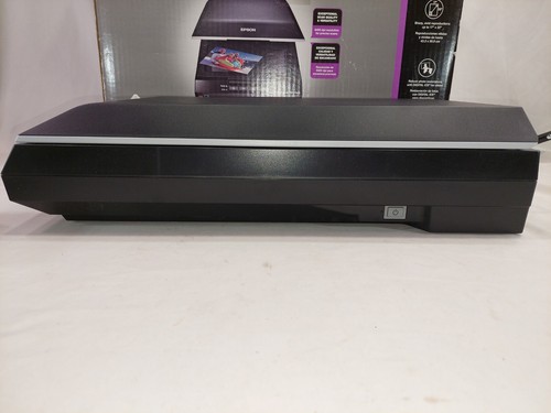 Epson Perfection V550 Scanner Photo Film Color 6400 DPI Black w/ Power Supply - Picture 3 of 13