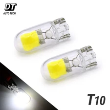 Syneticusa T10 194 168 LED White Bulbs Interior / License Plate Light Bright
