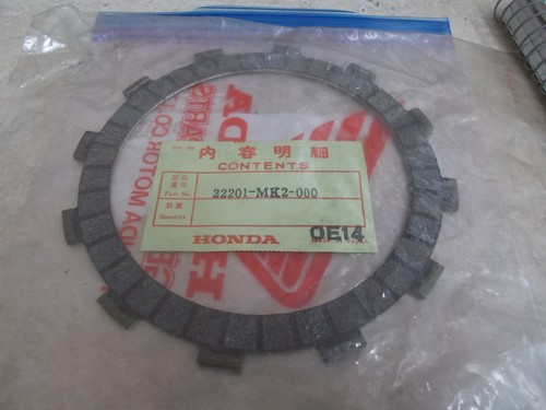 NOS OEM Honda Clutch Friction Disk 1961-2000 XR600 XL600 NX650 22201-MK2-000 - Picture 1 of 3