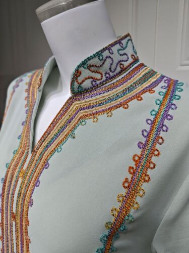 Muslim Women Maxi Dress Dubai Abaya Embroidery New Gown Islamic Robe Kaftan - Picture 16 of 47