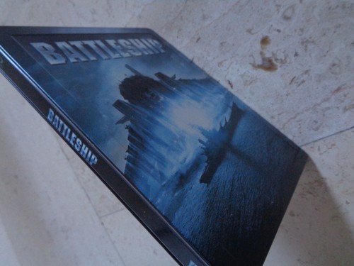 BATTLESHIP Blu-ray DEBOSSED SteelBook Taylor Kitsch Rihanna Alexander Skarsgard - Picture 4 of 11