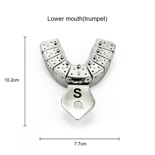 Stainless Steel Dental Impant Impression Detachable Tray Anti-infection S/M/L - Picture 18 of 18