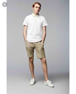 uniqlo white polo