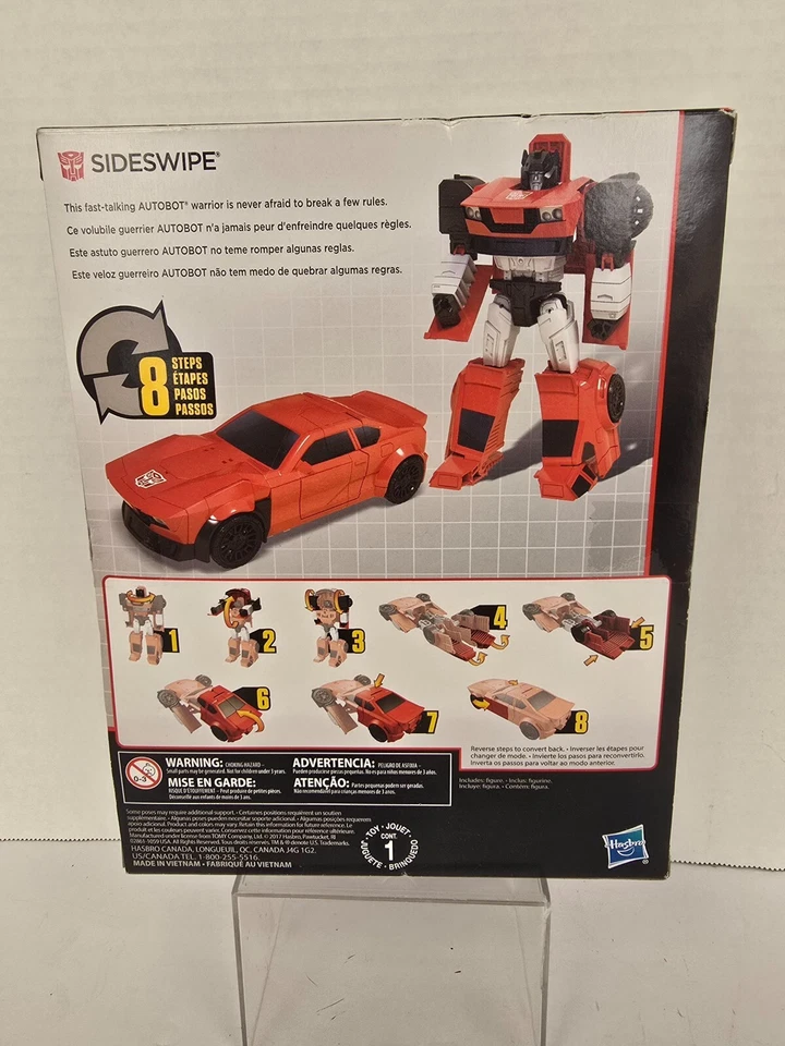 Transformer Sideswipe Generations Cyber Battalion Series Hasbro *Nuevo* Foto 2 de 2