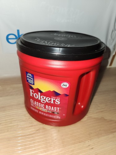 Folgers Classic Roast Coffee, 30.5-Oz (1LB 14.5oz) Can  - Bild 4 von 6