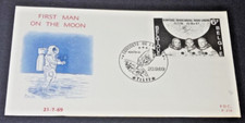 Belgium 1969 Moon Landing Stamp on First Day Cover