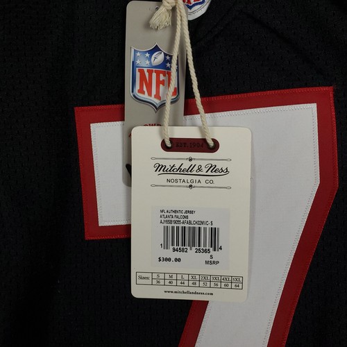 Authentic Micheal Vick Falcons Mitchell & Ness NFL Small Jersey NWT **DEFECT** - Picture 8 of 11