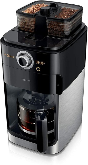 Philips Grind \u0026 Brew Hd7769/00 cafetera de filtro independiente 1 2 L  Molinillo | Compra online en eBay