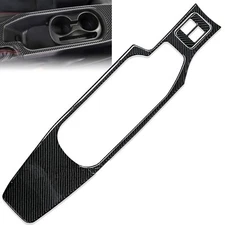 Real Carbon Fiber Center Armrest Bottom Panel Trim Cover Fits 13-20 BRZ 86 FRS
