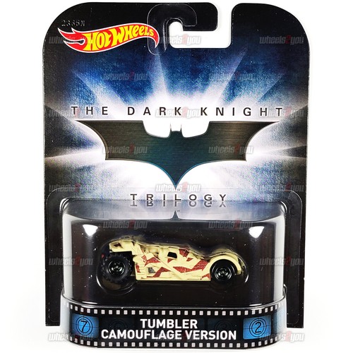 Hot Wheels TUMBLER TARNVERSION The Dark Knight - Retro Entertainment 1:64