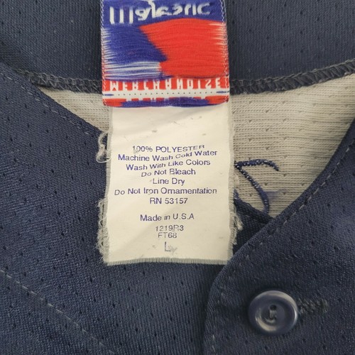 Vintage Majestic Yankee Jersey Size Large Made in USA Blank Embroidered MLB - Picture 7 of 9