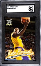 1996 Fleer Ultra #52 Kobe Bryant Rookie SGC 8