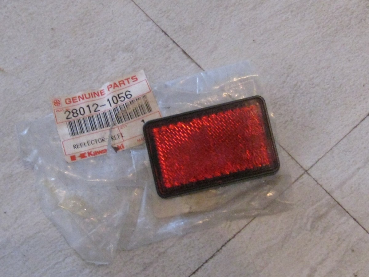 REASS.様　【専用】 KAWASAKI ZX/ZG/EX REAR RED REFLECTOR NOS! | eBay