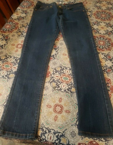 💗Touch Club💗 Women's/Juniors Stretch Skinny Denim Blue Jeans Size 7 (30"x31") - Picture 8 of 12