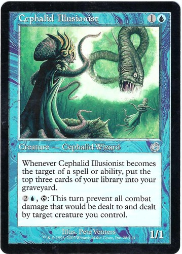 (2X) Cephalid Illusionist Torment Uncommon – MTG Magic the Gathering Card - Picture 2 of 4