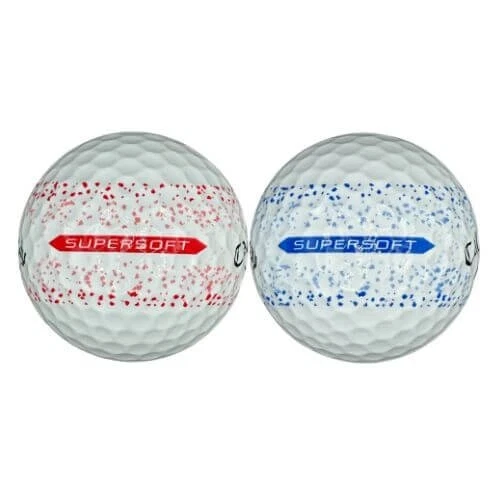 Callaway Supersoft Splatter 360 AAAA Near Mint 50 Used Golf Balls 4A