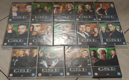 CSI Las Vegas Complete Seasons 1-14 DVD Box Sets PAL