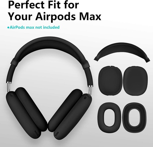 Case for Airpods Max Headphones Ear Pad Case Cups Cover/Headband Cove Cover/Ear - Picture 6 of 7