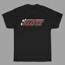 Klotz Racing Oil Car Motorcycle Men's Black Size S to 3XL