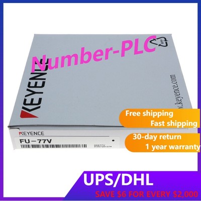 Keyence FU-77V Fiber Optic Sensor Digital Fiber Unit FU77V New In Box 1PC