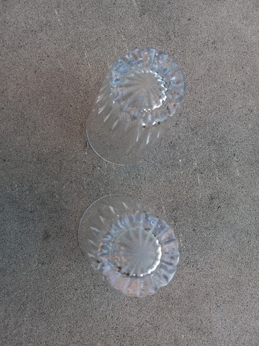 Pair (2) Waterford Crystal Eileen 5 Oz Flat Tumblers - Afbeelding 10 van 12