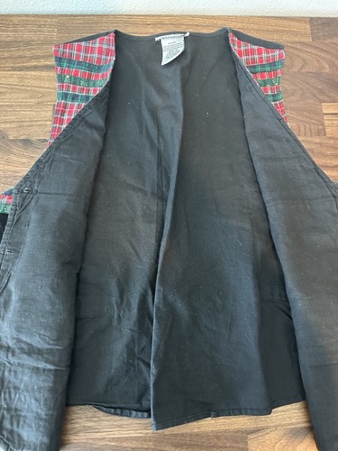 Vintage Oak Hill Christmas Holiday Weste Damen Gr. M Lebkuchenhäuser Indien - Bild 9 von 10