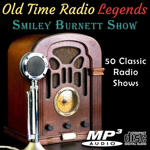 Old Time Radio Legends Smiley Burnett Show 50 Shows On CD - 第 1/1 張圖片