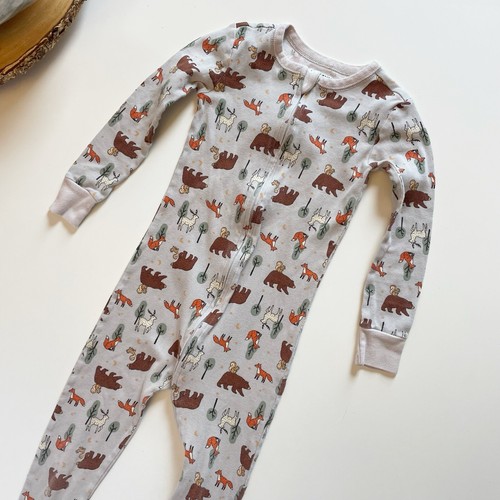 Old Navy Woodland Footie Pajamas | 5T - Picture 3 of 6