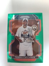 2022 Panini Prizm WNBA - Green Prizm #125 Tamika Catchings