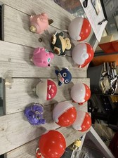 vintage burger king pokemon toy lot 2000 - 6 Pieces