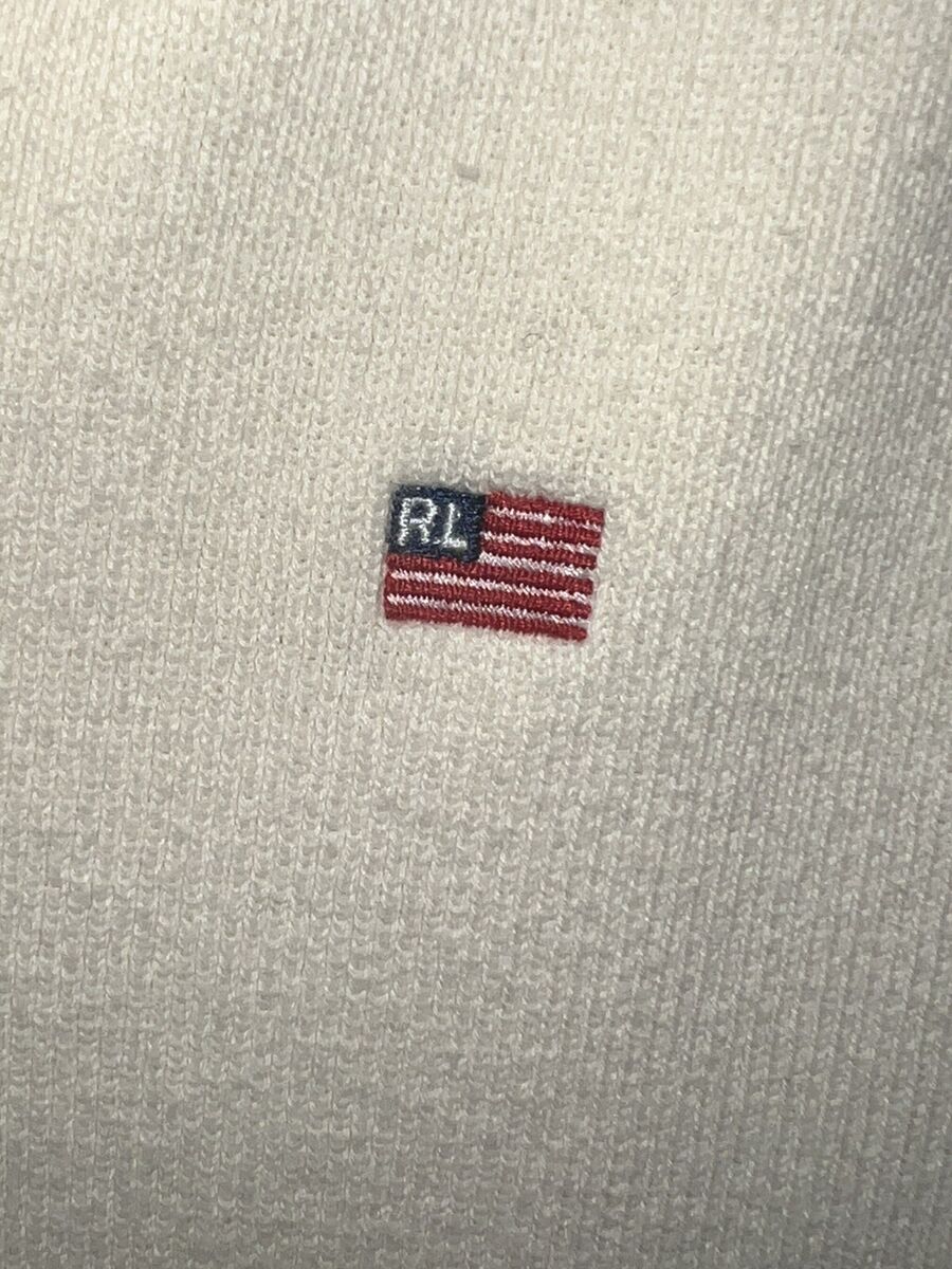Polo Ralph Lauren Jeans Co RL American Flag Quarter Zip Polo Ralph Lauren Jeans Co RL American Flag Quarter Zip