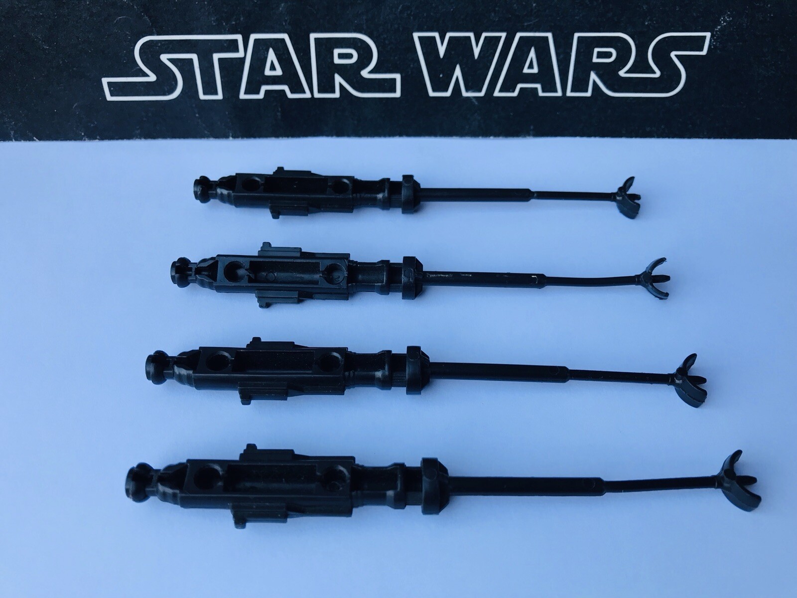 Star Wars Vintage 1979 X-WING FIGHTER LASER CANNONS x 4 Star Wars Vintage 1979 X-WING FIGHTER LASER CANNONS x 4