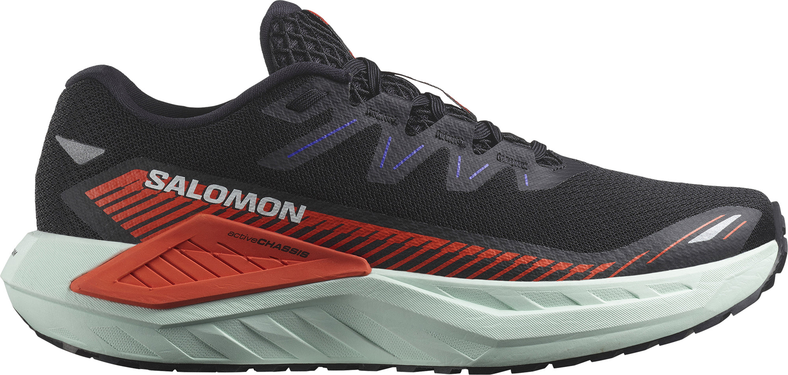 Внедорожный забег Salomon DRX DEFY GRVL Herren Trail Laufschuhe Schwarz по пересеченной местности