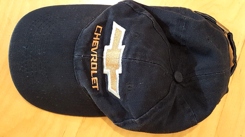 CHEVROLET Hat Blue Chevy Cap Embroidered Bow Tie Logo - Picture 5 of 8