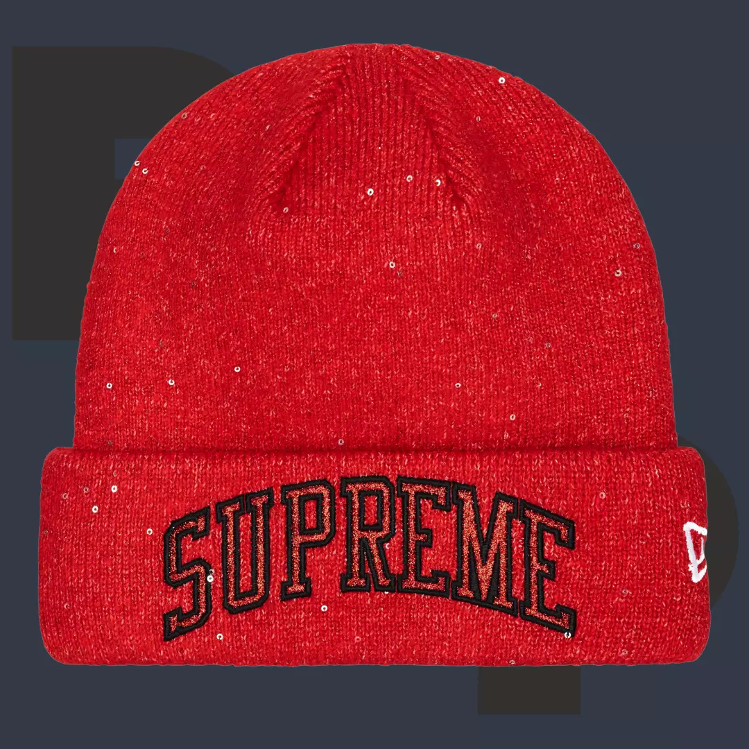 Bonnet arc métallique Supreme New Era