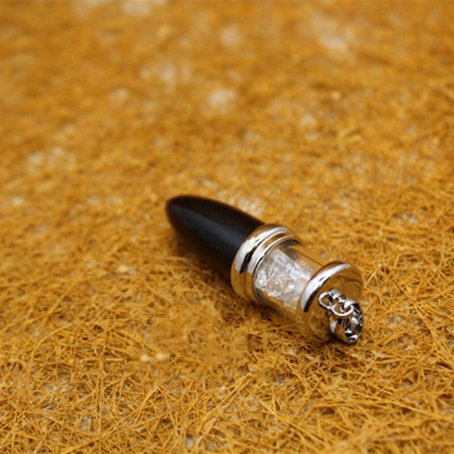 Großhandel 4 St. Gemischt Naturstein Kugel Streichholz Kristall Anhänger Halskette 51x13mm - Bild 12 von 12