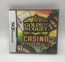 Golden Nugget Casino-2006 Nintendo DS Game-Complete Case Inserts-NEW SEALED