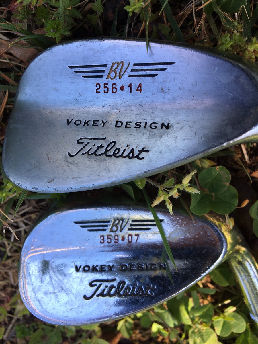 Titleist Vokey Design 56 and 59 degrees BV wedge Shaft Steel