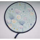 Aga Range Hob Hat Lid Mat Cover Pad With Loop Duck Egg Navy Blue Atomic Scandi