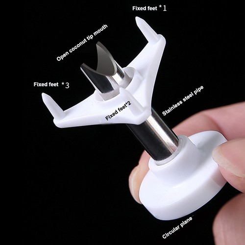 Stainless Steel Coconut Opener Manual Pointed Hole Puncher for Coconut Tool - Picture 11 of 14