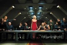 Battlestar Galactica LAST SUPPER Mini Poster 11inx17in (28cm x43cm) bsg