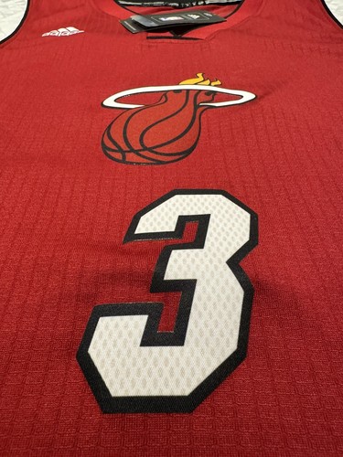 Adidas NBA Miami Heat Dwyane Wade 2014 Christmas Day Basketball Jersey - Picture 4 of 9